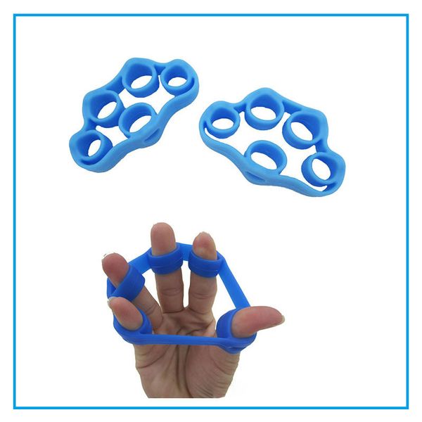 

4pcs/lot resistance bands practise stretcher hand exercise crossfit strength trainer outdoor fitness equipment finger expander