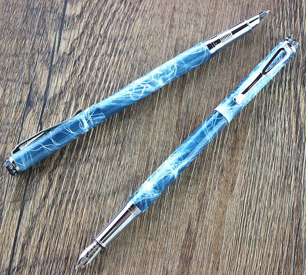 

jinhao extra fine nib 0.38mm fountain pen for finance luxury metal ink pens office supplies school supplies birthday gift