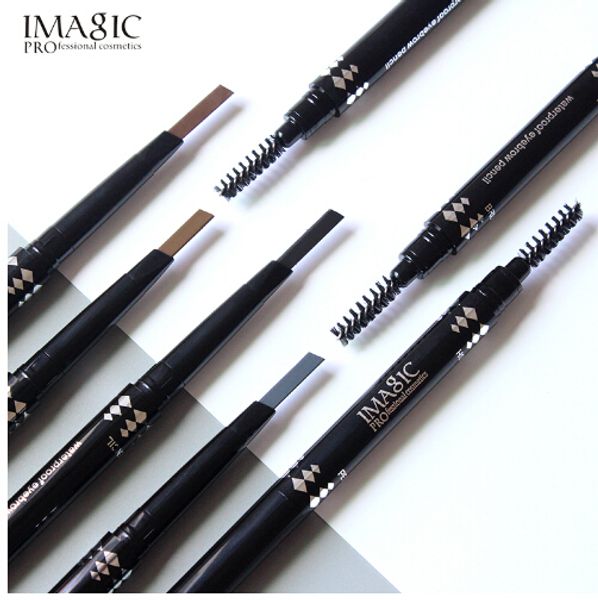 

imagic brand makeup eyebrow automatic pro waterproof pencil makeup 5 style paint eyebrow pencil cosmetics brow eye liner tools