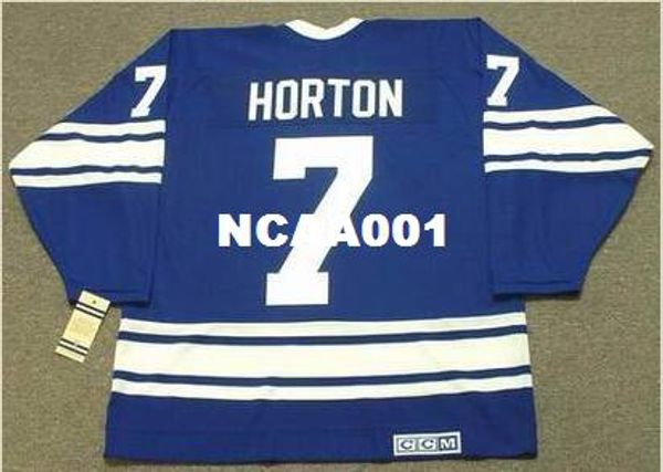 

мужские #7 тим хортон торонто maple leafs 1967 ccm vintage home away старинные хоккей джерси или пользовательские любое имя или номер ретро, Black;red