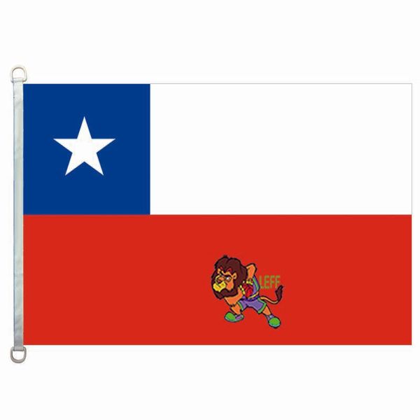 

chile flag flag,90*150cm ,100% polyester, banner,digital printing