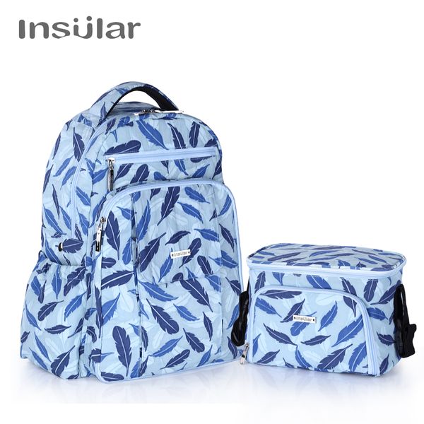

insular maternity diaper bag mommy baby nappy changing bag large capacity mummy backpack mother kids stroller pouch wet