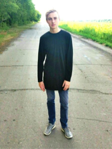 

O-Neck Brand Extra Long Tee Shirt For Men Hip Hop Men 'S Longline T Shirt Long Sleeve Tall Tees Side Zipper Oversized T-Shirt