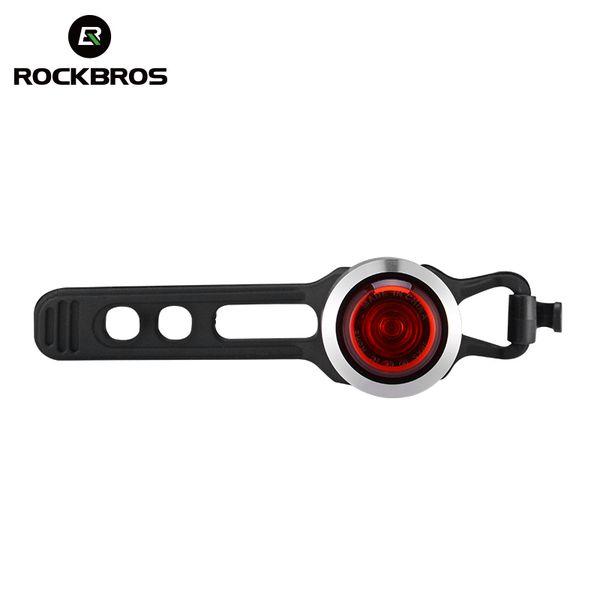 

rockbros waterproof intelligent bicycle light usb rechargeable ipx5 taillight mini led mtb road bike cycling rear lights 5 lumen