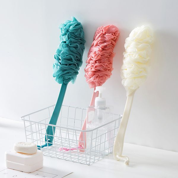 

soft hair rubbing brush back brush bath ball long handle rub bath brush bathing appliances showing appliances and tools