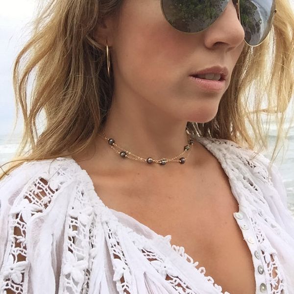 

2018 fashion turquoises women's necklaces & pendants choker necklace fashion gold color crystal pendant necklace for women gift, Silver