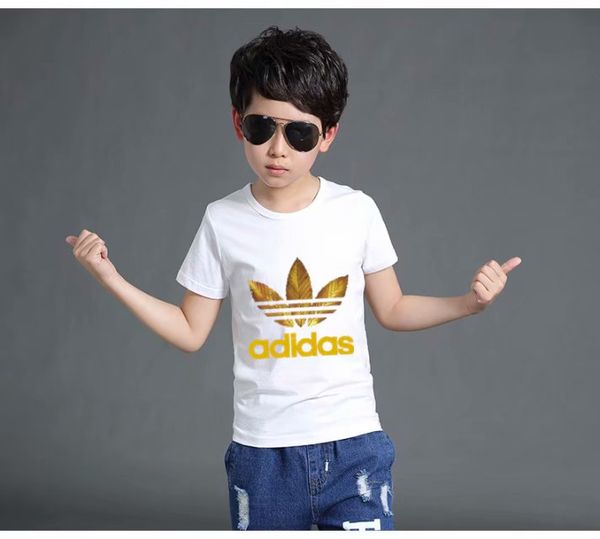 

New Boys Grils T-shirt Children T Shirts Kids Cotton Boy Clothes Tshirt Brand Children's Clothing Summer