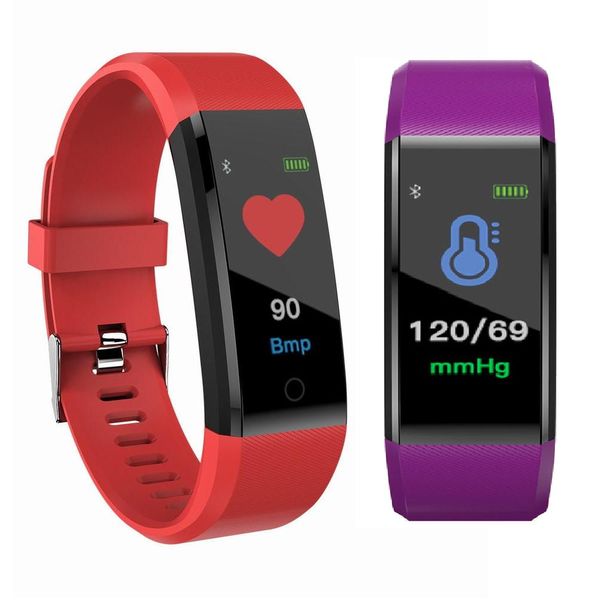 

B05 Fitness tracker Smart Band 0.96 Inch Color Screen Smartwatch Pedometer Blood Pressure Heart Rate Sleeping Monitor Sport Smart Bracelet