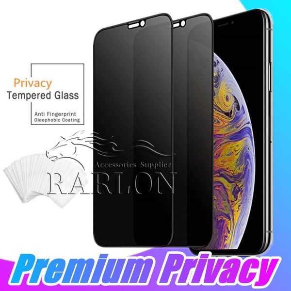 

Premium full adhe ive glue privacy tempered gla 3d curved edge full cover protective film creen protector for apple iphone x max x xr 8