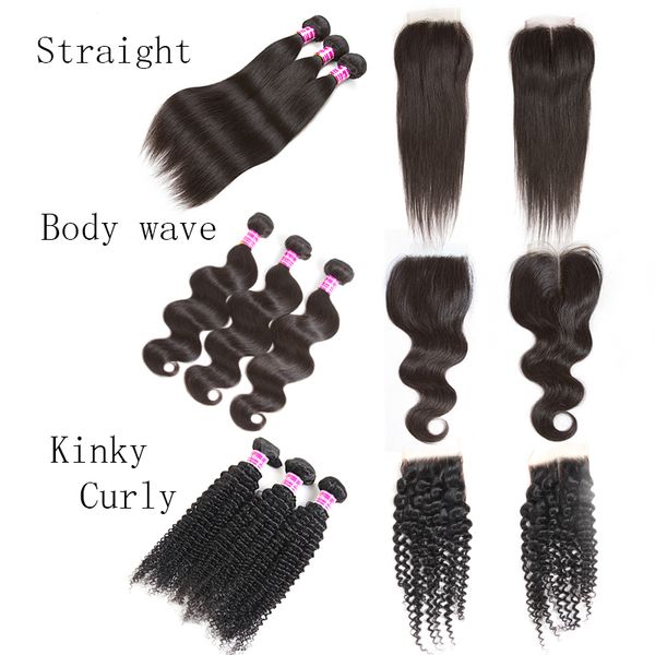 Daily Deals Brazilian Virgin Hair Body Deep Water Wave Straight