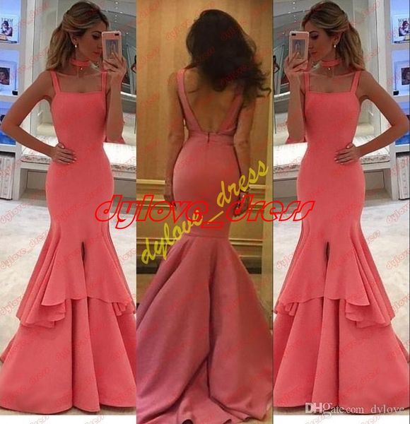 

2021 plus size formal dresses abendkleider red mermaid prom dresses long, Black