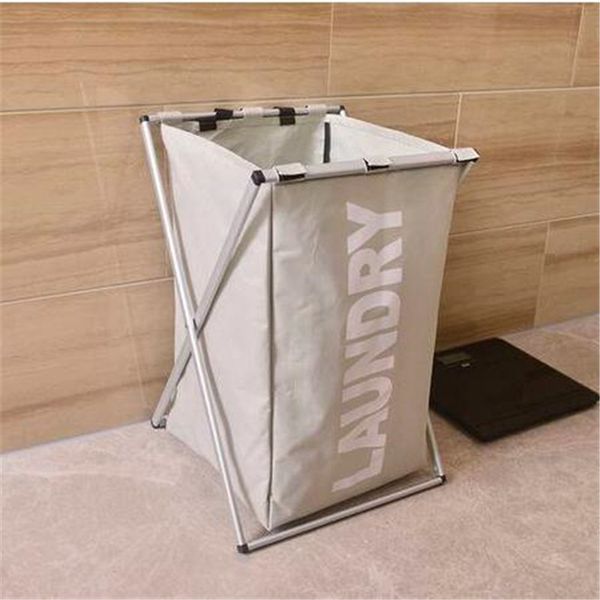

aluminum alloy single lattice storage laundry basket storage baskets home storage & organization laundry basket