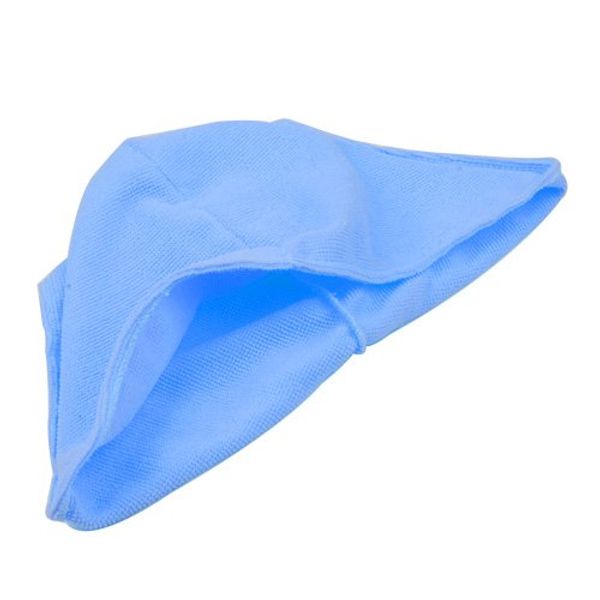 

1pc magic microfiber hair-drying towel cap bath head - blue