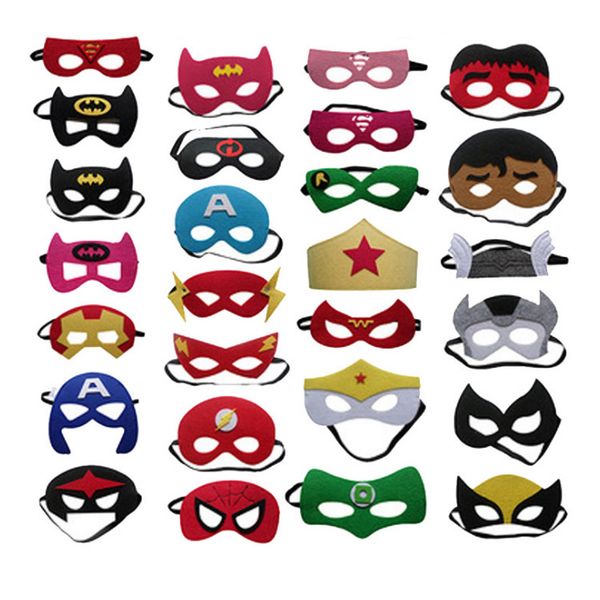 

Halloween decoration ma k children 039 eye ma k uperhero chri tma cartoon felt ma k ma querade dance party ma k