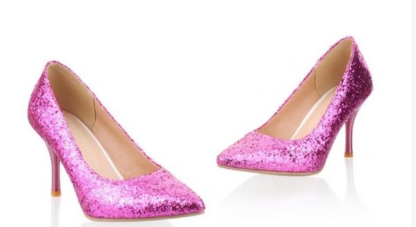 

send 2015 spring and autumn new style fashion with fine heel high heel women's shoes, Black