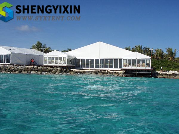 

low price easy up customized aluminum frame tents for festivals/ curved tennis court in jiangsu wuxi china