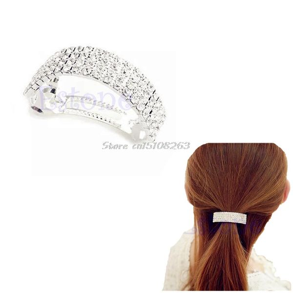 

1pc fashion women girls crystal rhinestone butterfly hair clip hairpin #y207e# sale