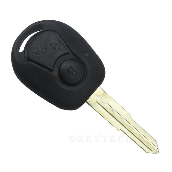 

2 кнопки дистанционного ключа автомобиля для SSANGYONG ACTYON KYRON REXTON UNCUT Лезвие AUTO KEY FOB КР