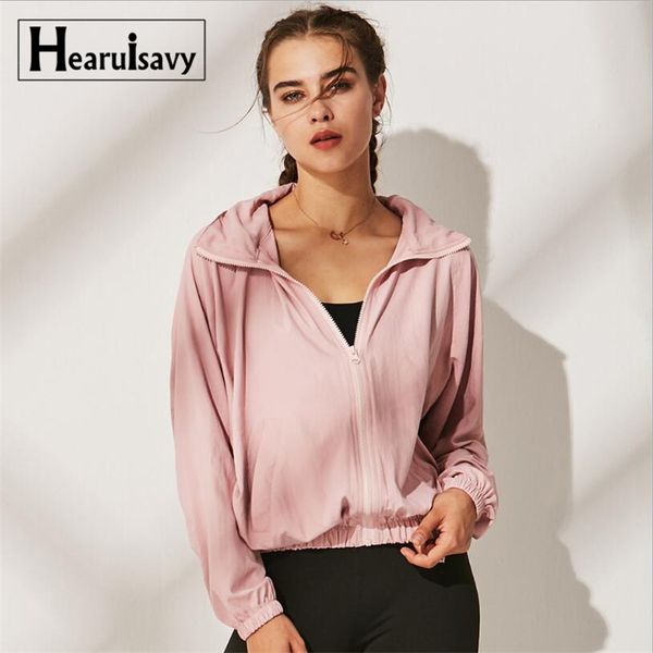 

retro long sleeve zipper fitness jacket women casual hoodies workout sweatshirts loose hooded jackets tracksuits moletom feminin, Black;red