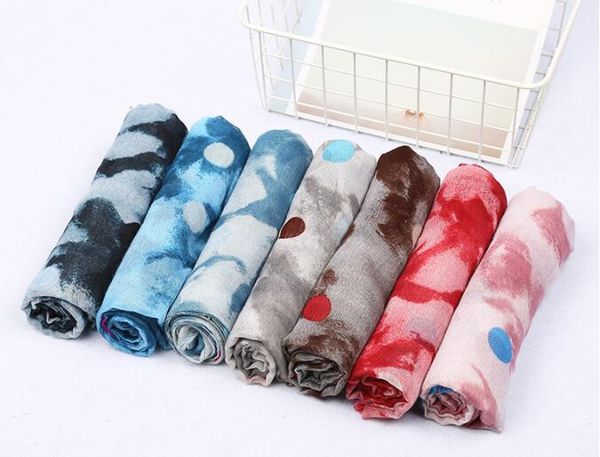 

d3 flower printed viscose women shawl scarf scarves 180*90cm can choose colors long shawls