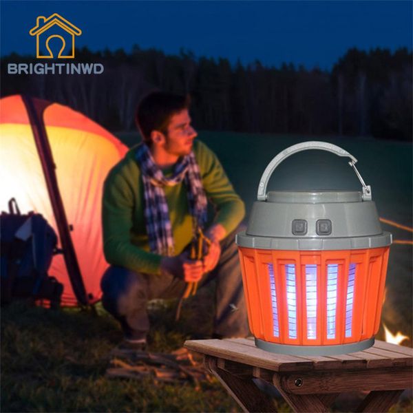 

brightinwd portable camping lantern tent light mosquito killer portable ipx65 waterproof with 2000mah rechargeable battery