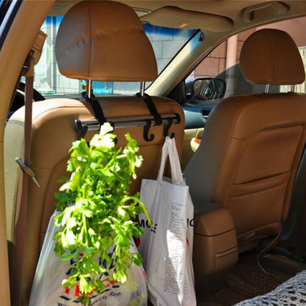 2019 Aluminum Alloy Car Seat Back Headrest Hanger Hooks