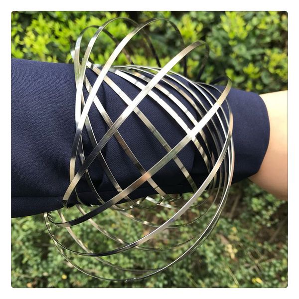 

decompression toy flow ring kinetic spring toy kinetic educational spring toy multi sensory interactive 3d shaped flow ring