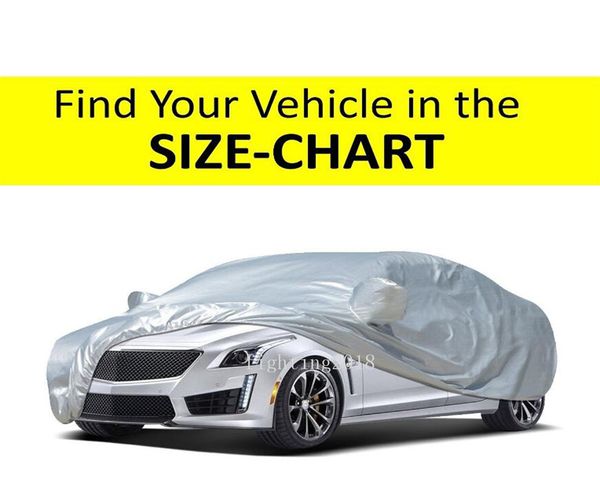 Car Cover Size Chart