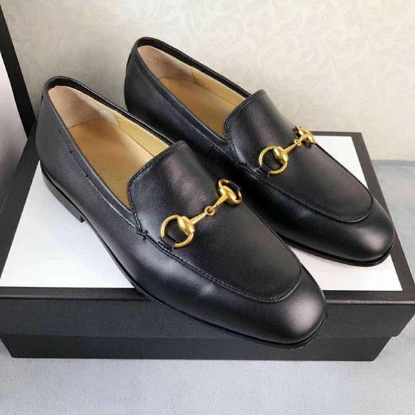 

Brand jordaan black leather loafer new hor ebit loafer luxury cla ic men mocca in ca ual hoe ize 38 44