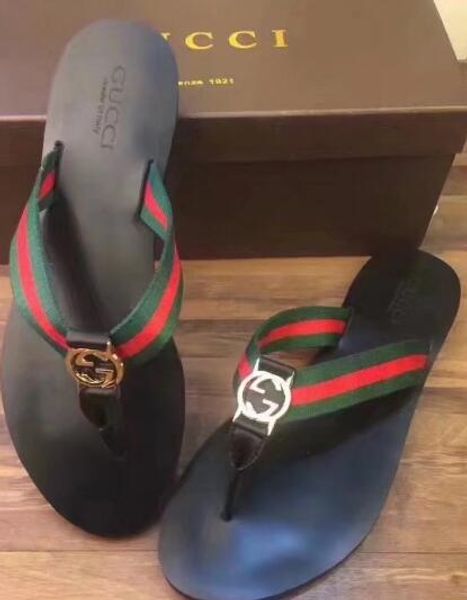 

New gg men women fa hion cau al lipper boy girl tian bloom print flower lide andal outdoor beach flip flop