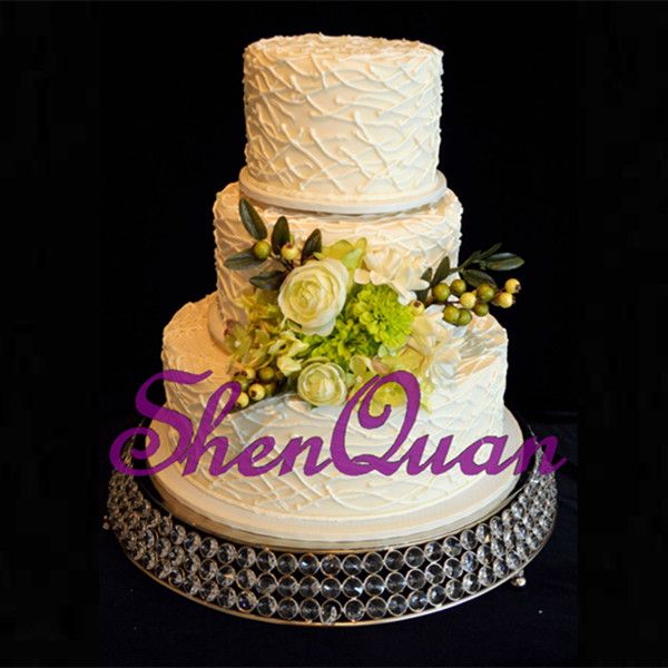 2019 Metal Round Wedding Cake Stand For Wedding Table Decorations
