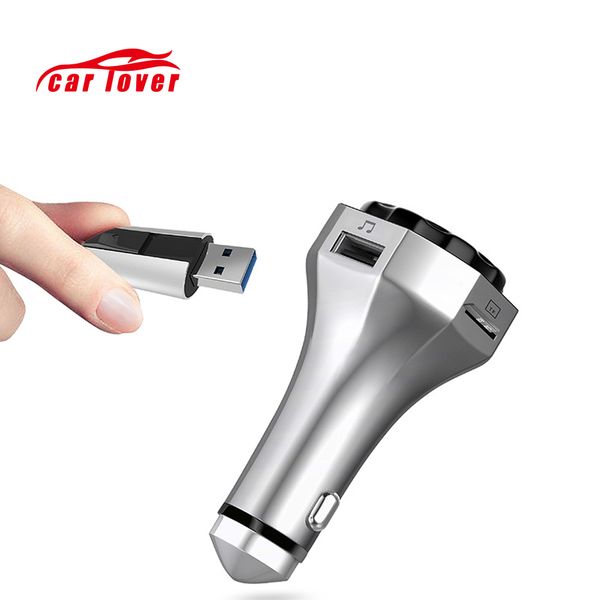 

bluetooth car fm transmitter modulator car kit mp3 player wireless handsmusic audio with usb interface led charger