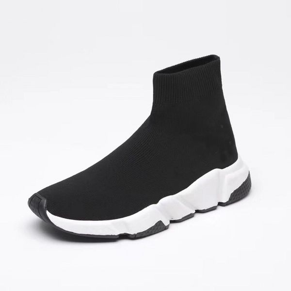 

Высококачественные Роскошные Средние сапоги Дизайнер Скорости Тренер Повседневная Обувь для Носок Мода высокого состояния Носки мужская и женская спортивная обувь 36-44