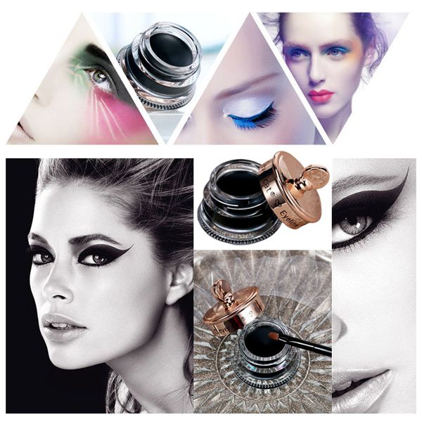 

professional eye eyeliner pen brush + waterproof long lasting makeup set tools wyt77