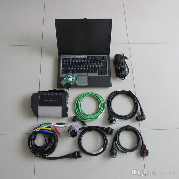 

mb star c4 diagnosis tool wifi 320gb hdd 2022.03 software installed d630 lapready to work for cars trucks scanner