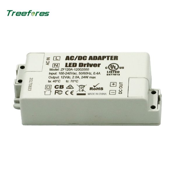 2019 Dc 12 Volt Power Supply Led Driver 6w 12w Ac 110v 220v To 12v