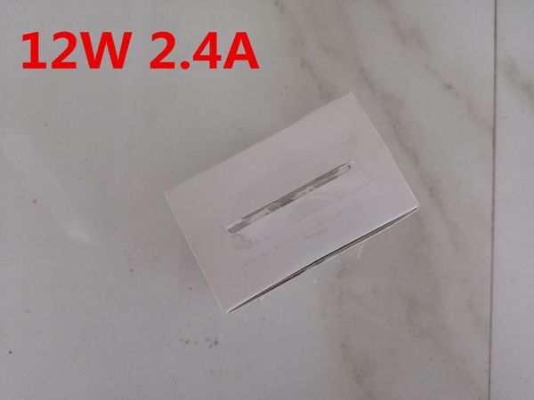 

AAAA OEM Качество 12 Вт 2.4a США / ЕС Plug USB Адаптер переменного тока Зарядное устройство Д