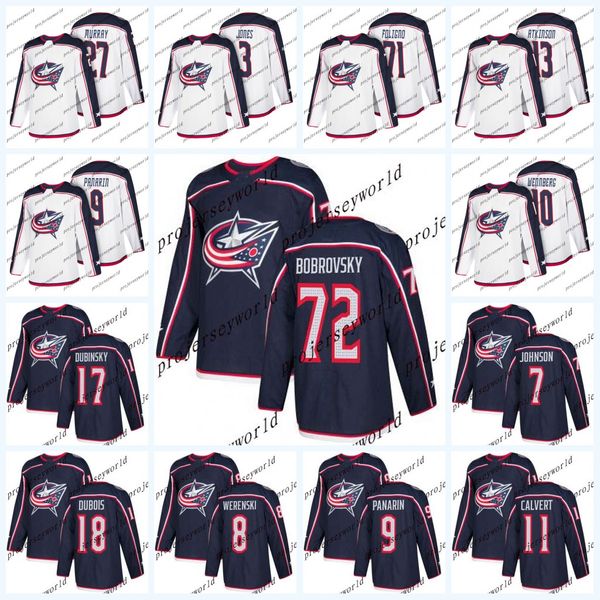 

Youth 2017-2018 Season Columbus Blue Jackets 72 Sergei Bobrovsky 71 Nick Foligno 7 Jack Johnson 8 Zach Werensk 17 Brandon Dubinskyi Jerseys