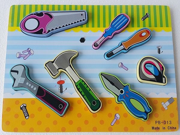 

новые деревянные детские игрушки diy инструменты для ремонта головоломки деревянные головоломки детские развивающие игрушки