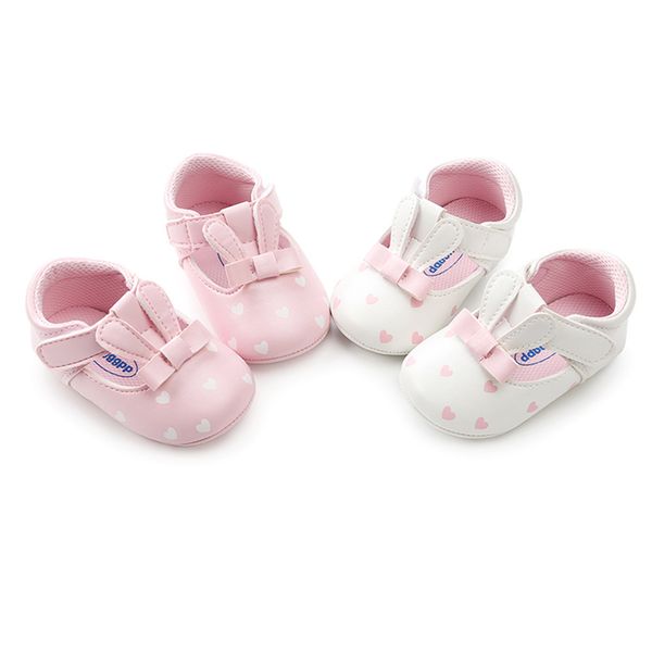 

pu leather baby shoes 0-6m 6-12m 12-18m baby girl shoes moccasins rubber sole anti-slip for toddler first walker