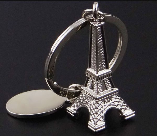 

серебряная эйфелева башня брелок для ключей сувениры париж тур эйфелева брелок брелок брелок подарок украшения бесплатно dhl d522l, Silver