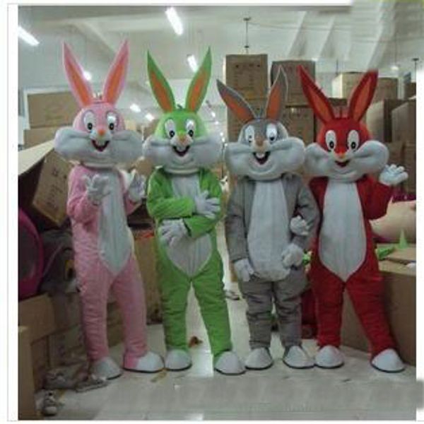 2024 Festival caldo di alta qualità Speciale Pasqua Bunny Rabbit Mascotte per adulti Spedizione gratuita