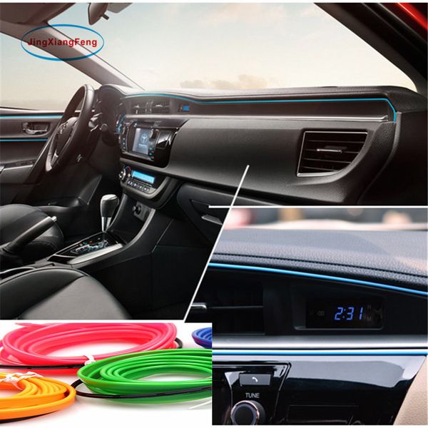 

2M Flexible Neon Light 6mm EL Wire Rope Tube Holiday Party & Car Interior Lighting LED Neon Strip Light With controll