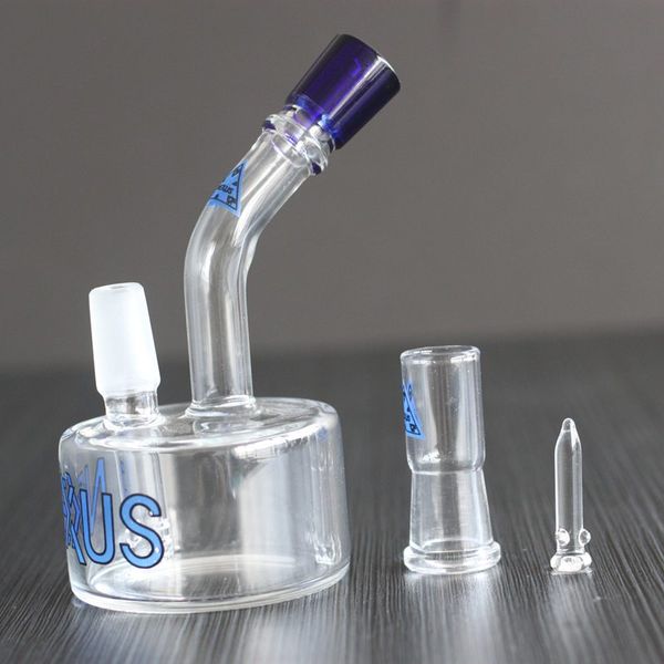 Alta qualità Sidecar NEXUS bong in vetro bruciatore a nafta pneumatico percolatore vapor rig vetro gorgogliatore olio rig vetro tubo acqua 14,4 mm comune