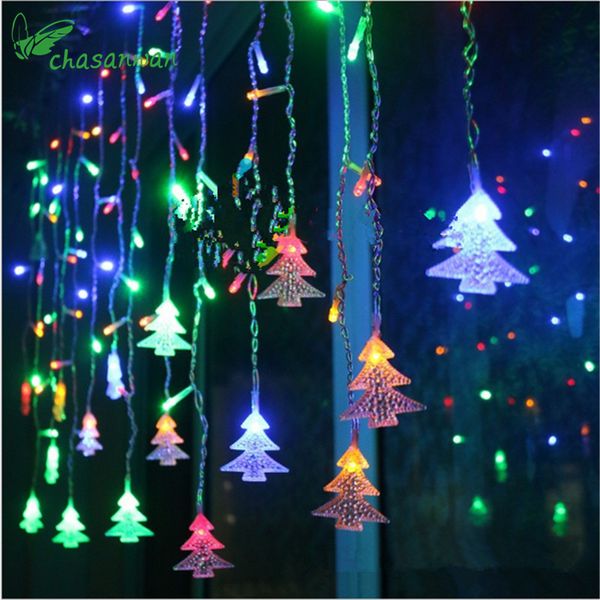Luz luces de Navidad LED luz decoración de la ventana de Navidad árbol de Navidad