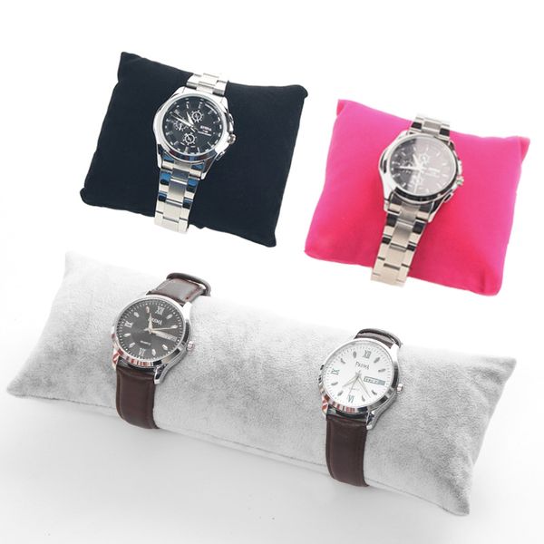 Jewelry Bracelet Watch Display Pillow Velvet Jute Cushion For