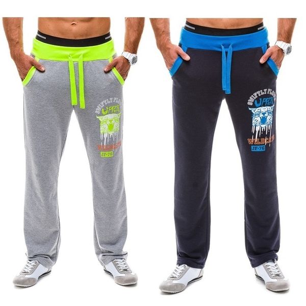 

new men fashion hoodie slim fit pants, Black