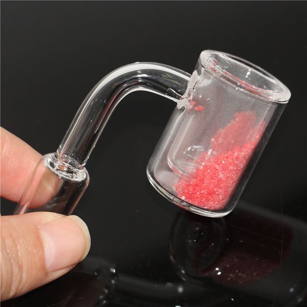 Gelb wechseln rauchen thermische magische quarz banger 10mm 14mm 18mm Quart nagel glas wasserbongs rohre schüsseln dabber rigs