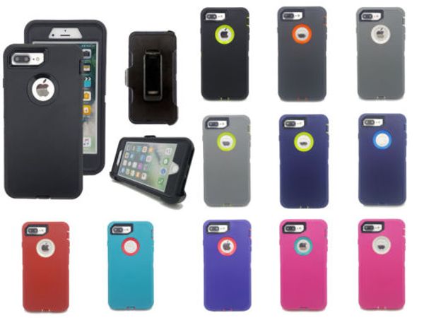 

hybrid robot military grade buffer shockproof waterproof defender cases for iphone 11 xr 12 xs max 7 8 plus samsung s21 with clip