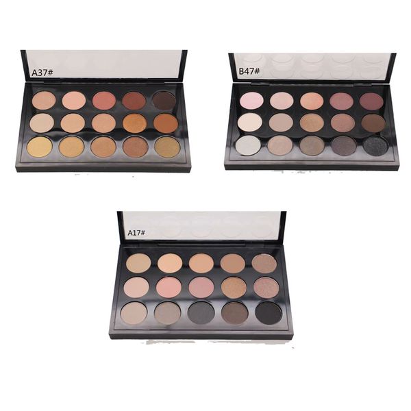 

M brand eye hadow cool warm netural fard a pauplere 15 color a37 b47 a17 hadow palette dhl hipping